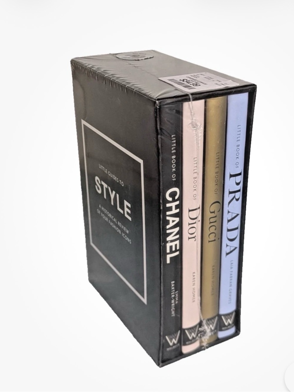 Little Book Set of Style: Chanel, Dior, Gucci, Prada - Black Gift Box